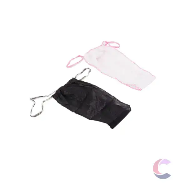 Εσώρουχο Γυναικείο Non-Woven Tanga Λευκό (100τμχ) - Image 3