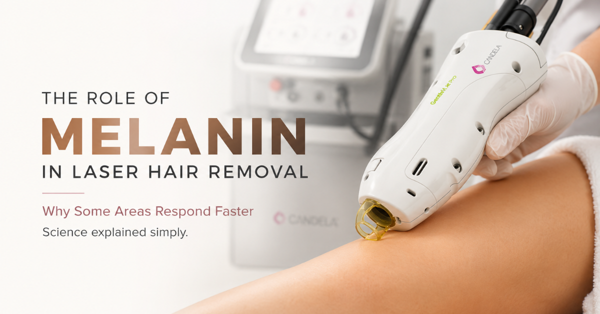 The Role of Melanin in Laser Hair Removal: Why Some Areas Respond Faster